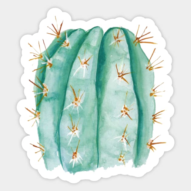 Cacti Sticker by Artbynikitachawda